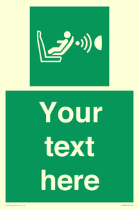 Custom safe condition child seat presence orientation detection system